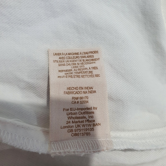 Free People Fleur Du Jour Cream Embroidered Dress. - Picture 7 of 7